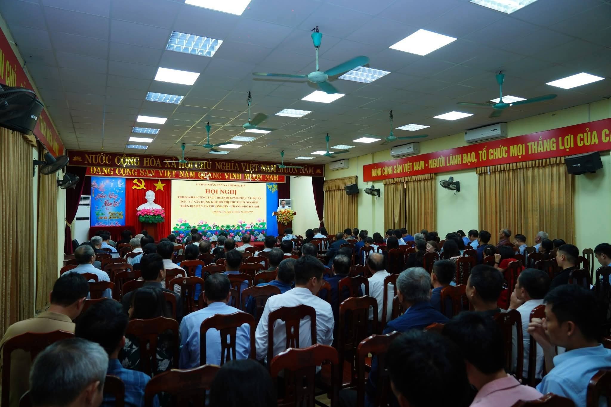 Thường Tín triển khai giải phóng mặt bằng dự án Khu đô thị thể thao Olympic