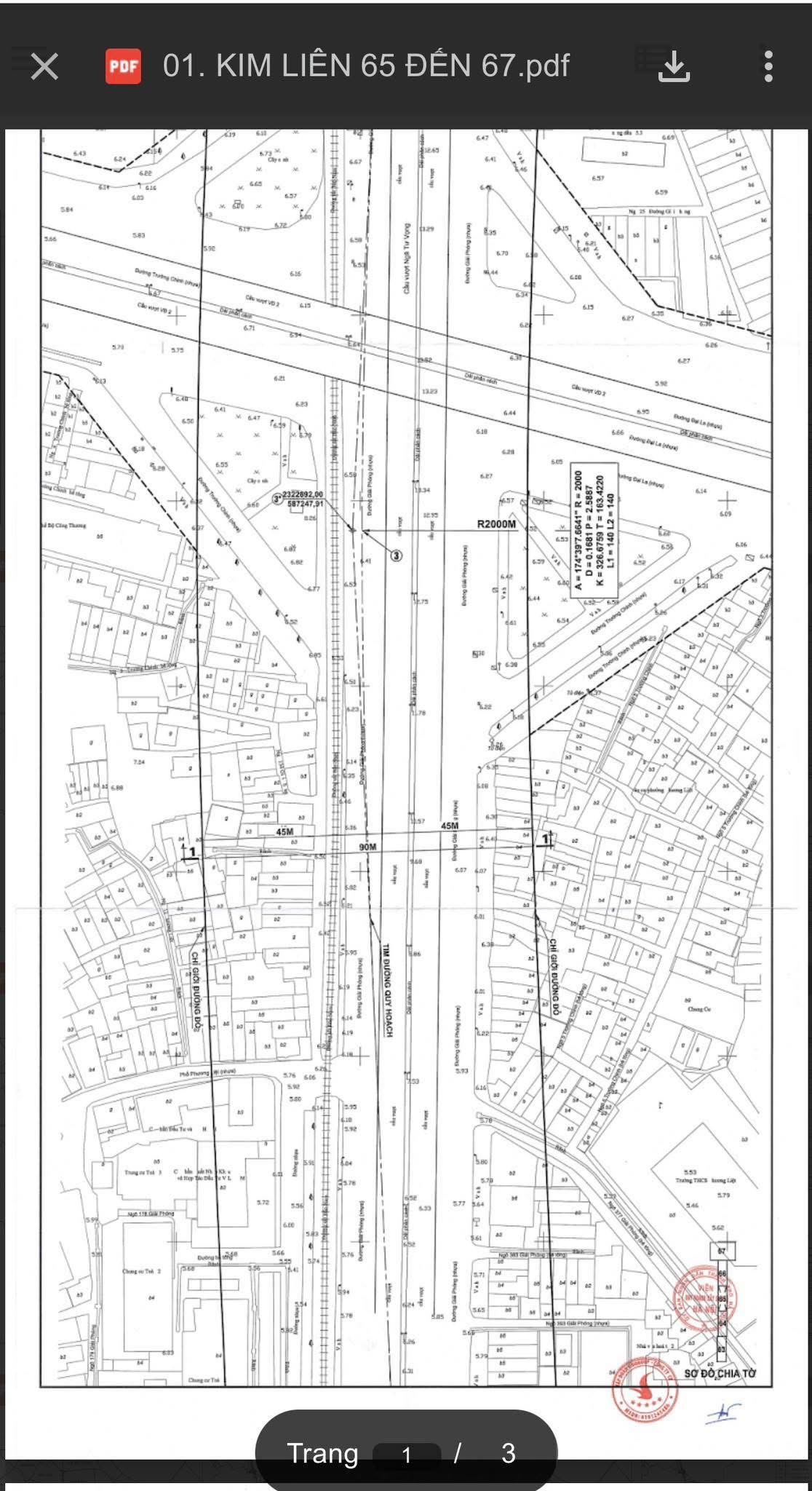 Quy hoạch 1/500 trục QL1A Giải Phóng – Thường Tín: Vinhomes Olympic & SVĐ Trống Đồng hưởng lợi lớn