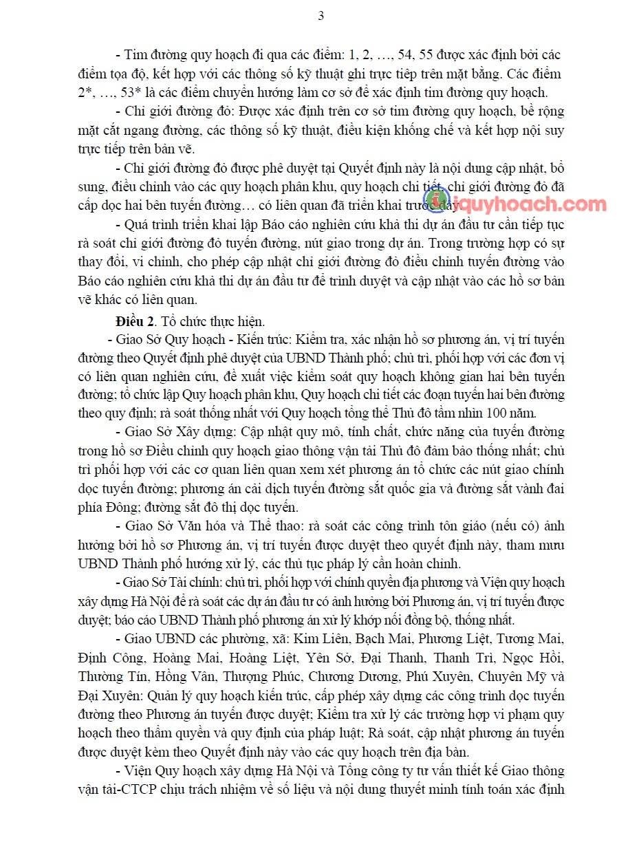 Quy hoạch trục Quốc lộ 1A (Giải Phóng – Thường Tín) có gì đáng chú ý? Đòn bẩy lớn cho Vinhomes Olympic